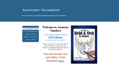 Desktop Screenshot of anatomynumbers.com